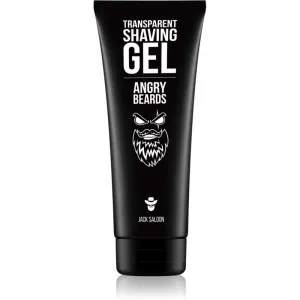 Angry Beards Jack Saloon Shave Gel gel de rasage 250 ml