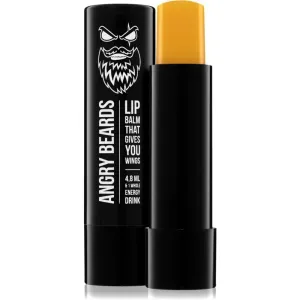 Angry Beards Lip Balm Energizing baume à lèvres pour homme 4,8 ml