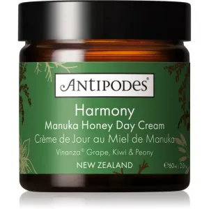Antipodes Harmony Manuka Honey Day Cream crème de jour légère pour une peau lumineuse 60 ml