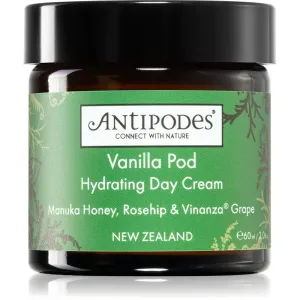Antipodes Vanilla Pod Hydrating Day Cream crème de jour hydratante visage 60 ml