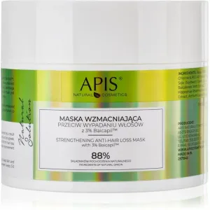 Apis Natural Cosmetics Natural Solution 3% Baicapil masque fortifiant pour cheveux affaiblis ayant tendance à tomber 200 ml