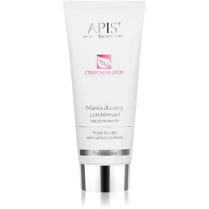 Apis Natural Cosmetics Couperose-Stop masque crème doux pour peaux sensibles sujettes aux rougeurs 200 ml