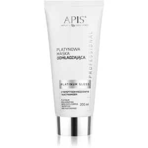 Apis Natural Cosmetics Platinum Gloss masque anti-rides et raffermissant visage 200 ml