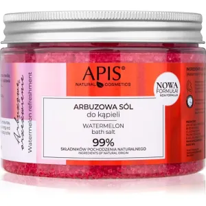 Apis Natural Cosmetics Watermelon Refreshment sel de bain 650 g