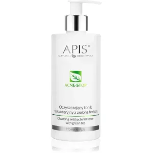 Apis Natural Cosmetics Acne-Stop Home TerApis lotion tonique nettoyante apaisante pour peaux grasses et à problèmes 500 ml