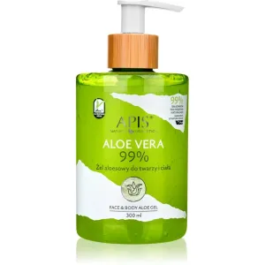 Apis Natural Cosmetics Aloe Vera gel hydratation intense visage, corps et cheveux 300 ml