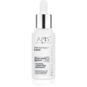 Apis Natural Cosmetics Platinum Gloss élixir visage effet rajeunissant 30 ml
