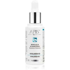 Apis Natural Cosmetics Revolution In Hydration Hyaluron 4D sérum hyaluronique pour peaux déshydratées et sèches 30 ml