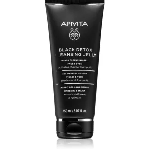 Apivita Cleansing Propolis & Activated Carbon gel nettoyant au charbon actif visage et yeux 150 ml