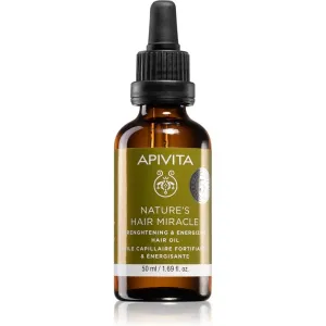 Apivita Holistic Hair Care Nature's Hair Miracle huile pour fortifier les cheveux 50 ml