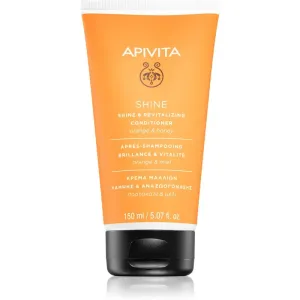 Apivita Holistic Hair Care Orange & Honey conditionneur revitalisant pour redonner de la luminosité aux cheveux ternes 150 ml #130030