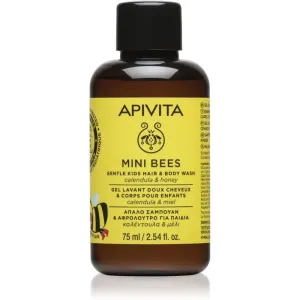 Apivita Kids Mini Bees shampoing pour enfant cheveux et corps 75 ml