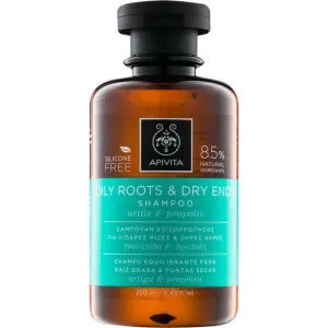 Apivita Oily Roots & Dry Ends Oily Roots & Dry Ends Shampoo shampoing pour cuir chevelu gras et pointes sèches 250 ml