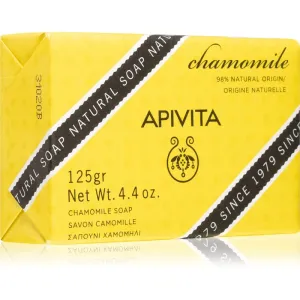 Apivita Natural Soap Chamomile savon nettoyant solide 125 g