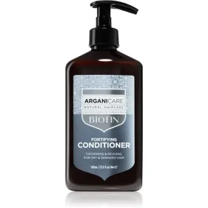Arganicare Biotin Fortifying Conditioner après-shampoing à la biotine 400 ml