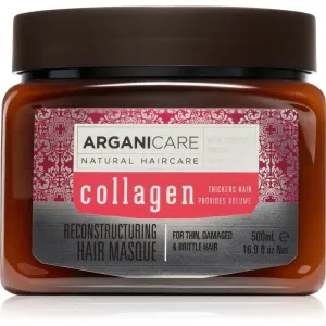 Arganicare Collagen Reconstructuring Hair Masque masque cheveux régénérant 500 ml