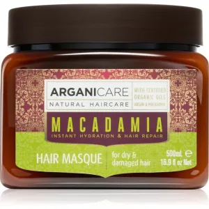 Arganicare Macadamia masque nourrissant cheveux pour cheveux secs et abîmés 500 ml