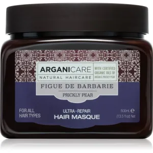 Arganicare Prickly Pear Ultra-Repair Hair Masque masque pour cheveux secs et abîmés 500 ml