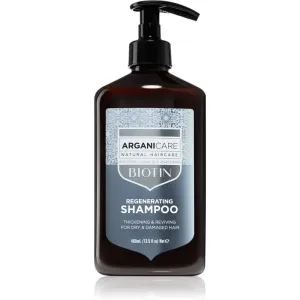 Arganicare Biotin Regenerating Shampoo shampoing pour cheveux fins à la biotine 400 ml