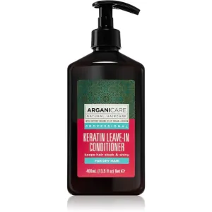 Arganicare Keratin après-shampoing sans rinçage pour cheveux secs 400 ml