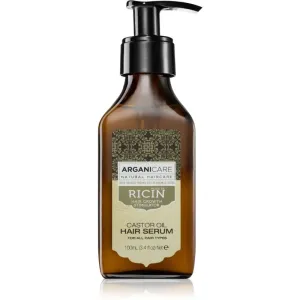 Arganicare Ricin Castor Oil Hair Serum sérum cheveux pour tous types de cheveux 100 ml