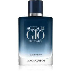 Armani Acqua di Giò Profondo Eau de Parfum rechargeable pour homme 100 ml