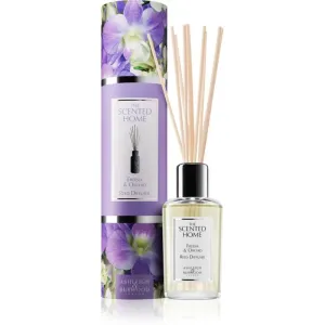 Ashleigh & Burwood London The Scented Home Freesia & Orchid diffuseur d'huiles essentielles avec recharge 150 ml