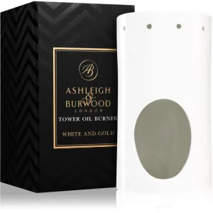 Ashleigh & Burwood London White and Gold lampe aromatique en céramique 1 pcs