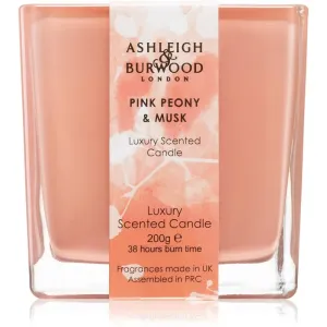 Ashleigh & Burwood London Life in Bloom Pink Peony & Musk bougie parfumée 200 g