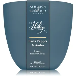 Ashleigh & Burwood London The Heritage Collection Black Pepper & Amber bougie parfumée 250 g