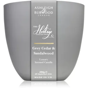 Ashleigh & Burwood London The Heritage Collection Grey Cedar & Sandalwood bougie parfumée 250 g
