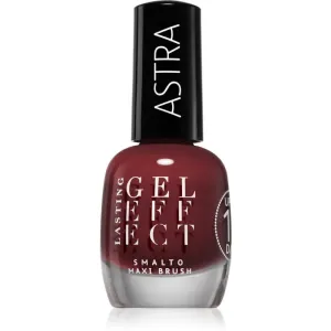 Astra Make-up Lasting Gel Effect vernis à ongles longue tenue teinte 38 Brick Red 12 ml