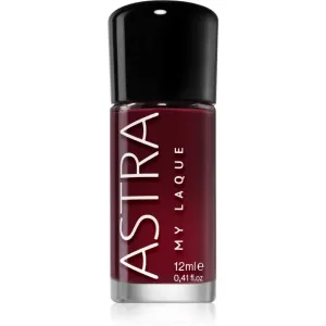 Astra Make-up My Laque 5 Free vernis à ongles longue tenue teinte 24 Sophisticated Red 12 ml