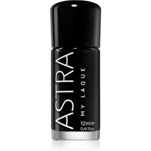 Astra Make-up My Laque 5 Free vernis à ongles longue tenue teinte 45 Super Black 12 ml