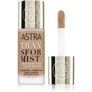 Astra Make-up Transformist fond de teint longue tenue teinte 04W Ginger 18 ml