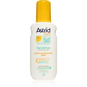 Astrid Sun Sensitive lait solaire en spray SPF 50+ 150 ml