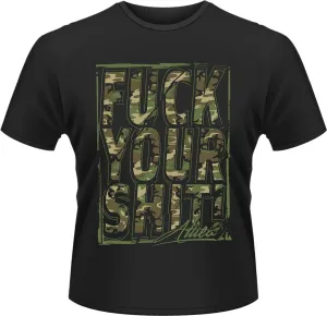 Attila T-shirt Fuck Your Shit S Noir
