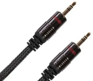 Audio Tuning Klinke 3,5mm 0,5 m Noir Hi-Fi Câble AUX