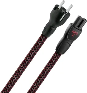 AudioQuest NRG-Z2 1 m Noir-Rouge Hi-Fi Câble d'alimentation