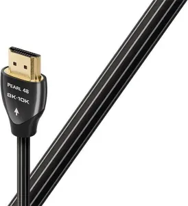 AudioQuest Pearl 0,6 m Blanc-Noir Hi-Fi Câble vidéo