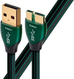AudioQuest Forest 1,5 m Noir-Vert Câble USB Salut-Fi #678687