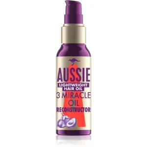 Aussie 3 Miracle Oil Reconstructor soin à l'huile pour cheveux abîmés 100 ml