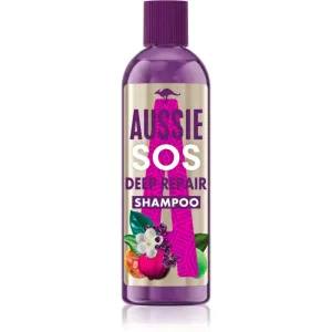 Aussie SOS Deep Repair shampoing régénérateur en profondeur pour cheveux 290 ml