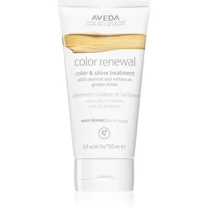 Aveda Color Renewal Color & Shine Treatment Bonding Color Mask pour cheveux teinte Warm Blonde 150 ml