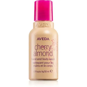 Aveda Cherry Almond Hand and Body Wash gel de douche nourrissant mains et corps 50 ml