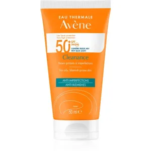 Avène Cleanance Solaire protection solaire pour peaux à tendance acnéique SPF 50+ 50 ml