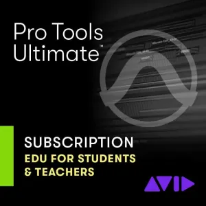 AVID Pro Tools Ultimate Annual New Subscription for Students & Teachers (Produit numérique)