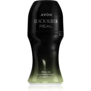 Avon Black Suede Real déodorant roll-on pour homme 50 ml