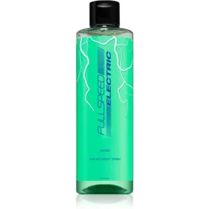 Avon Full Speed Electric gel douche parfumé 2 en 1 pour homme 250 ml