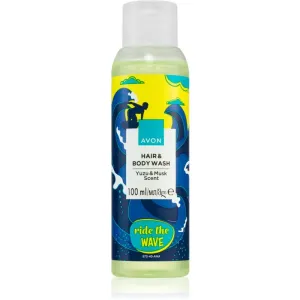Avon Travel Kit Ride The Wave gel de douche et shampoing 2 en 1 100 ml